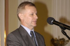 Przewodniczący Kapituły Literackiej Grzegorz Wiśniewski. Fot. UMWM