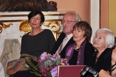 Laureaci Nagrody im. C. K. Norwida 2009 - Danuta Szaflarska i Franciszek Pieczka. Fot. UMWM