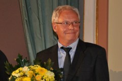 Nazwisko Laureata w kategorii „muzyka” oraz laudację wygłosił przewodniczący Kapituły Muzycznej Jerzy Artysz. Fot. UMWM