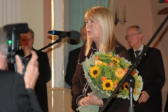 Nagrodę „Dzieło życia” odebrała w imieniu ojca Zuzanna Łapicka-Olbryska. Fot. UMWM