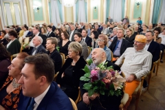 Laureaci, nominowani i goście zebrani w Sali Koncertowej na Zamku Królewskim w Warszawie