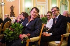 Nominowani w kategorii Muzyka: Maria Pomianowska i Maciej Janicki. (fot. Anita Kot)