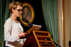 Galę wręczenia Nagród im. Cypriana Kamila Norwida poprowadziła Anita Gardias. (fot. Anita Kot)