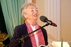 Przewodnicząca Kapituły Muzycznej Małgorzata Komorowska ogłosiła nazwisko laureata w kategorii muzyka. Fot. Anita Kot