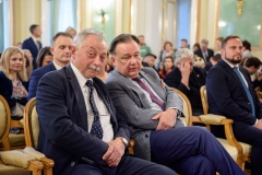 Marszałek Województwa Mazowieckiego Adam Struzik i radny Krzysztof Skolimowski, 23 września 2019, Zamek Królewski w Warszawie, fot. Tomasz Urbanek/East News