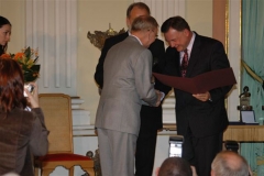 Marek Wawrzkiewicz - laureat w dziedzinie literatury. Fot. UMWM