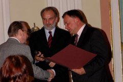 Władysław Słowiński - laureat w dziedzinie muzyki. Fot. UMWM