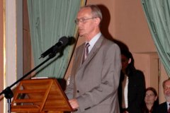 Przewodniczący Kapituły Teatralnej - prof. Lech Śliwonik. Fot. UMWM