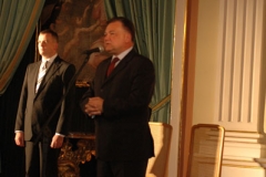 Gospodarzami uroczystości byli przewodniczący Sejmiku Województwa Mazowieckiego Robert Soszyński i marszałek województwa mazowieckiego Adam Struzik. Fot. arch. UMWM