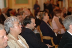 Sala Koncertowa Zamku Królewskiego gościła znakomitości świata sztuki, polityków i dziennikarzy. Fot. arch. UMWM