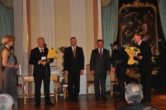 Nominowani w kategorii Muzyka – Władysław Kłosiewicz (od lewej) i Jacek Urbaniak (od prawej). Fot. UMWM