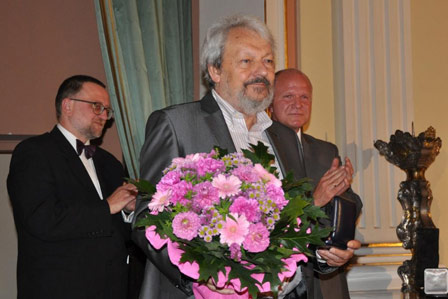 Nominowany w kategorii „literatura” Grzegorz Łatuszyński. Fot. UMWM