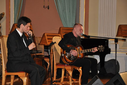 Galę uświetnił koncert duetu Wojciech Waglewski& Bartosz Łęczycki. Fot. UMWM