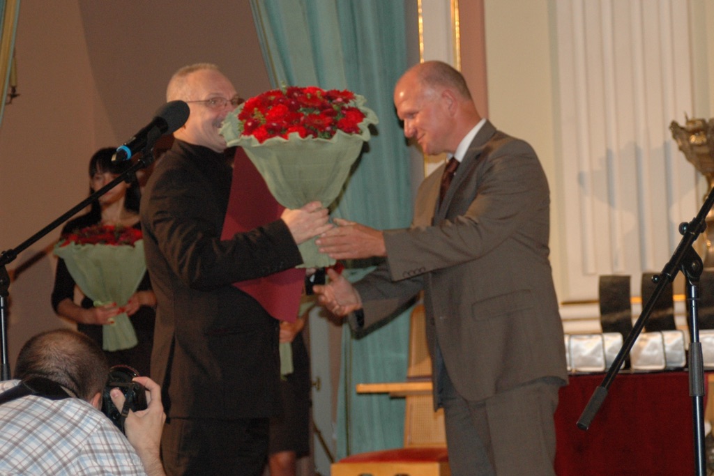 Laureat w kategorii literatura został Piotr Müldner-Nieckowski. Fot. UMWM