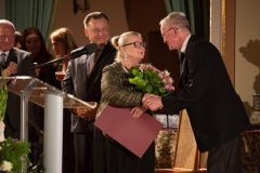 Stanisława Celińska laureatka w kategorii teatr. Fot. Karina Szymczuk