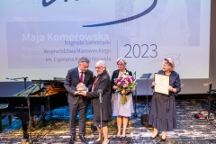 Nagrodę "Dzieło Życia" odebrała w 2023 roku znakomita aktorka Maja Komorowska.