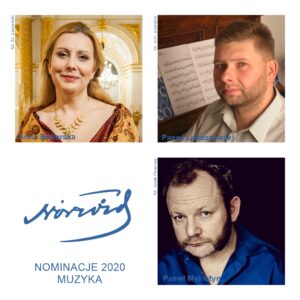 Infografika Nominowani 2020 Muzyka