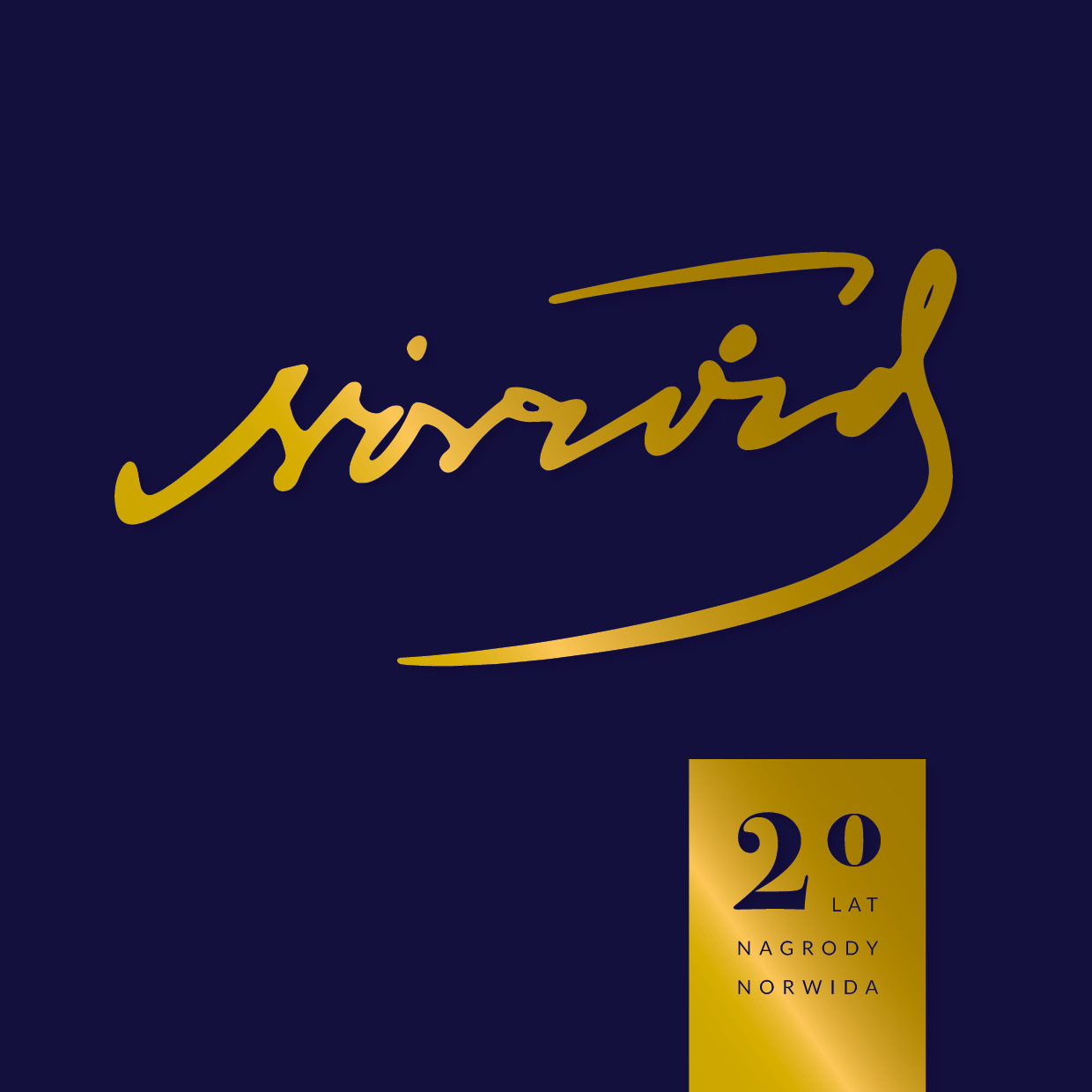 logotyp XXedycji Nagrody im. Norwida