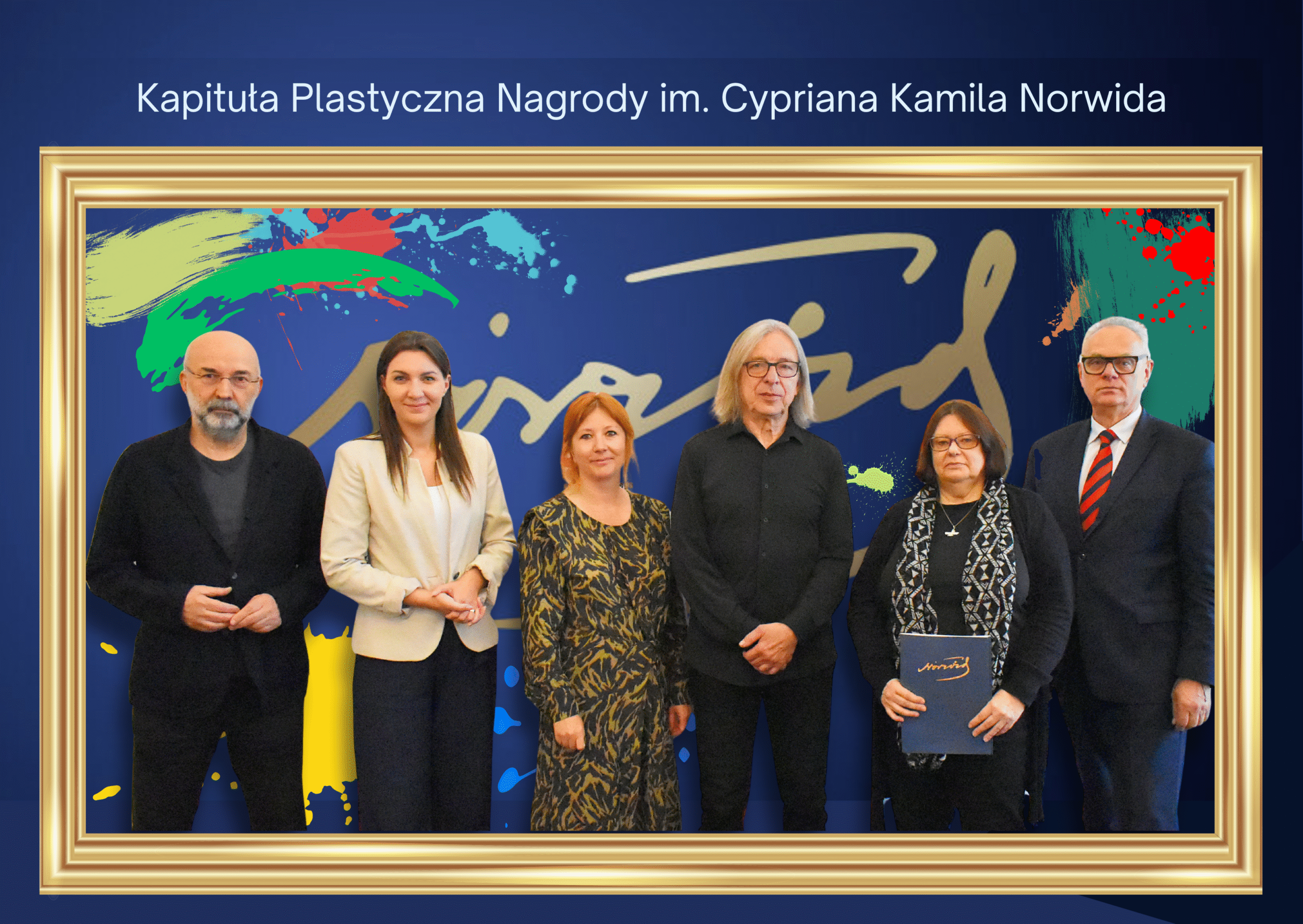 Sześcioro członków Kapituły Plastycznej