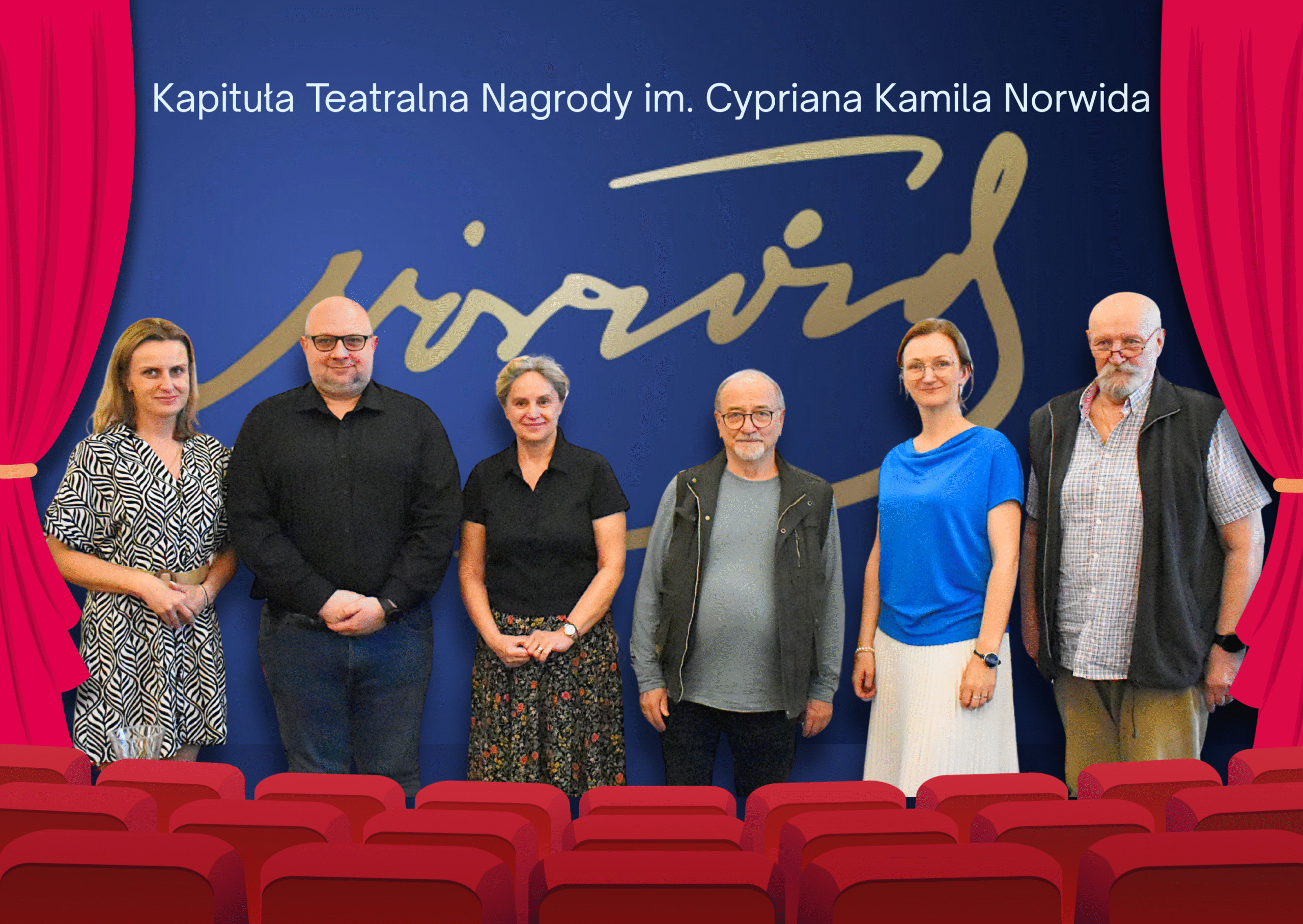Pięcioro członków Kapituły Teatralnej